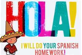 Spanish homework help