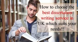 Dissertation writing services UK